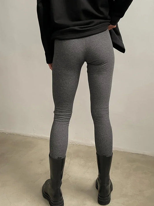 Black Women's Winter Leggings with Fleece 2024 Soft Warm Tights Slim Stretch Thermal Pants Cotton Leggings for Women Jeggings