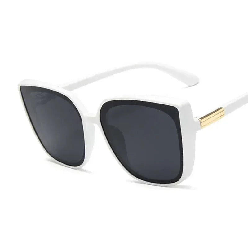 2024 Fashion Plastic Cat Eye Women Oversized Sunglasses
