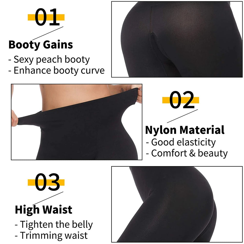 Miss Moly Leggings Women Sculpting Sleep Leg Legging High Waist Skinny Pants Slimming Leggings Thigh Slimmer Pants