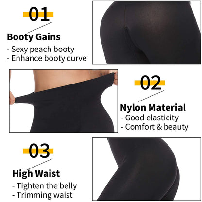 Miss Moly Leggings Women Sculpting Sleep Leg Legging High Waist Skinny Pants Slimming Leggings Thigh Slimmer Pants