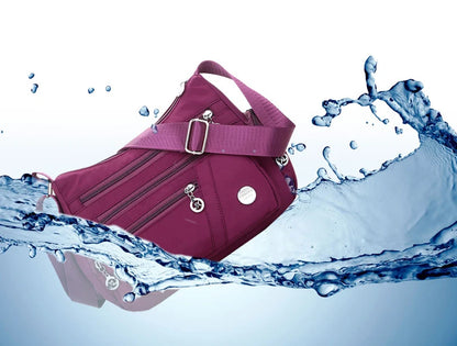 Women Crossbody Bag Waterproof Tote Casual Nylon Purse Handbag RFID Lightweight Messenger Bag