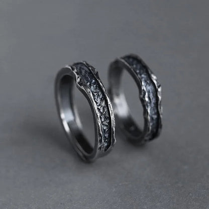 Trendy Abyss Couple Ring - Retro Men and Women Jewelry Gift