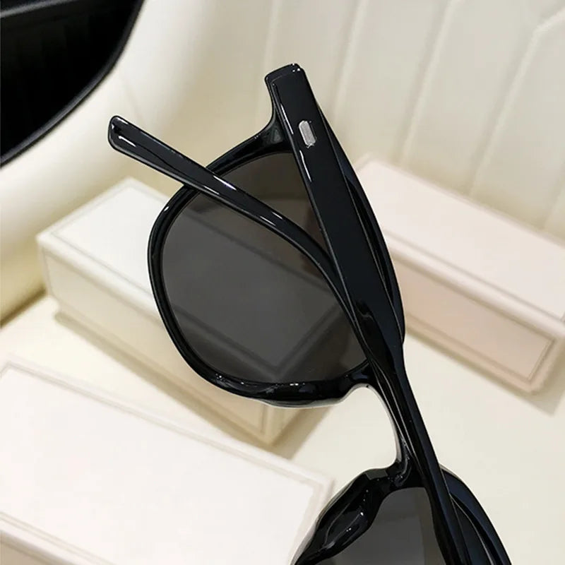 Yellow Black Shades Vintage Square Cycling Sunglasses Women Oversized Sun Glasses Fashion Uv400 Eyewear  Goggles