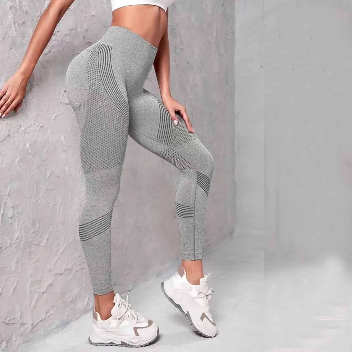 Push Up Sports Pants Legging Female pants Fitness Solid High Waist Sexy Elastic Workout Tights Comfortable Leggings Women
