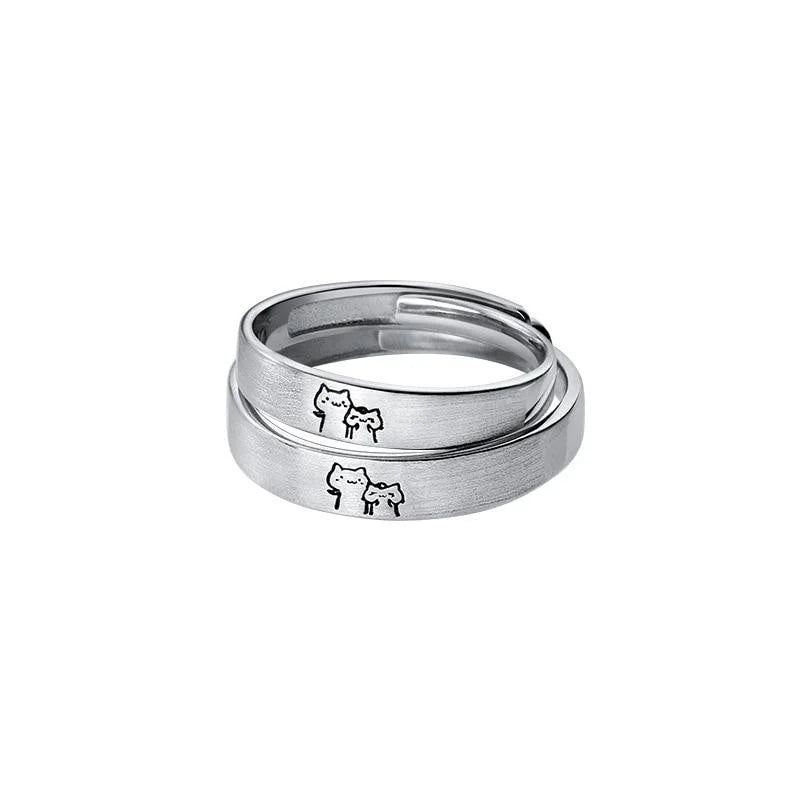 1 pair of rings for kitty couples.
