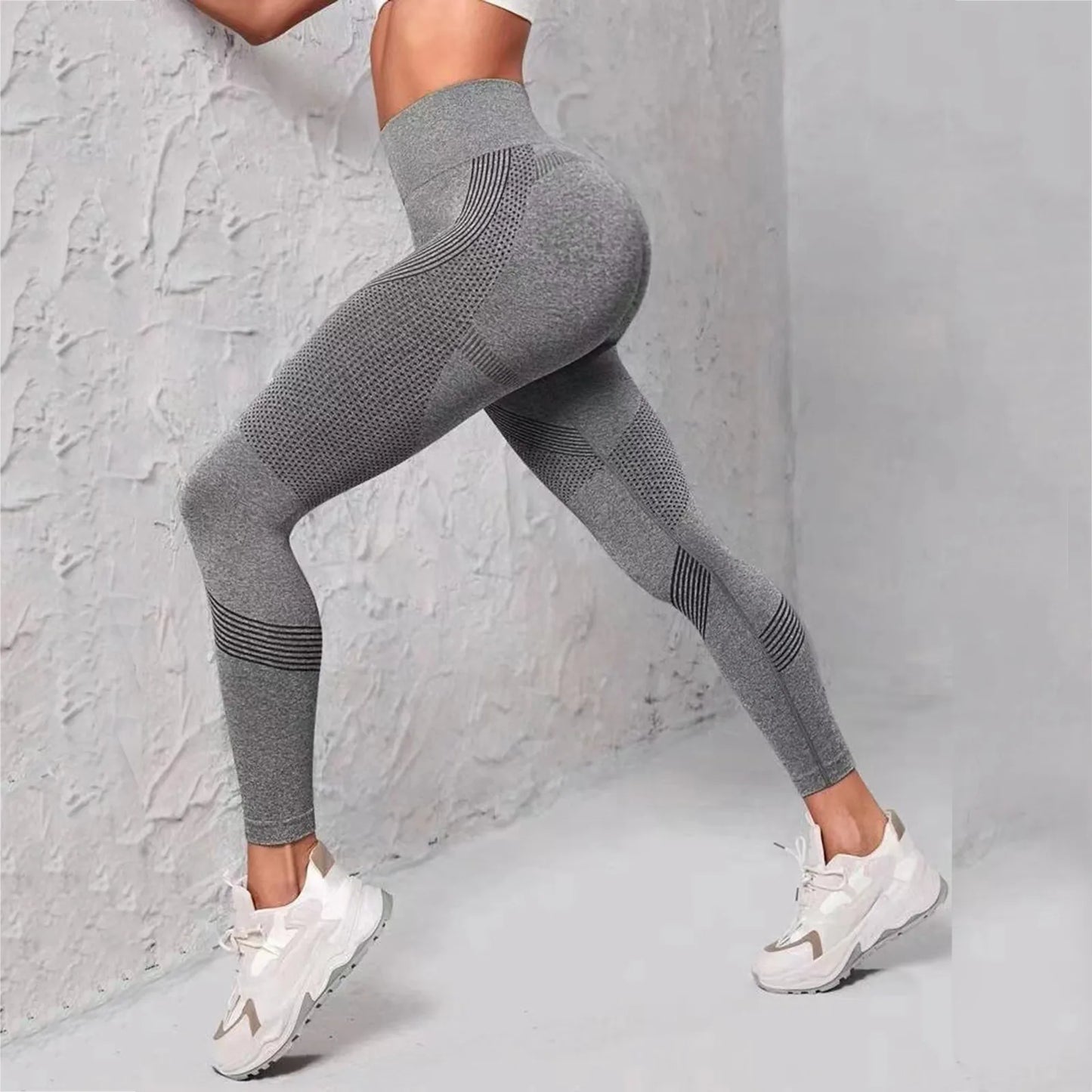 Push Up Sports Pants Legging Female pants Fitness Solid High Waist Sexy Elastic Workout Tights Comfortable Leggings Women