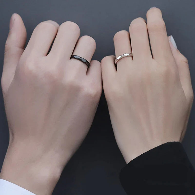 Simple Couple Rings